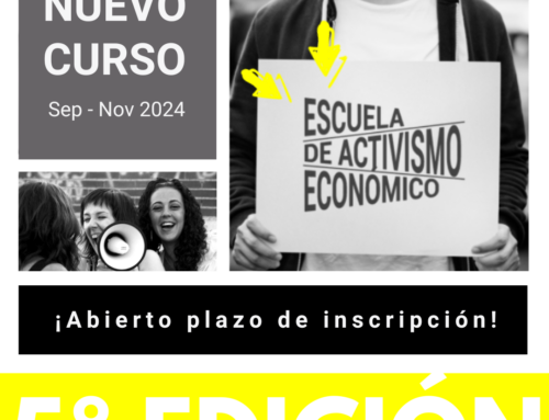 📢 ¡Lanzamos nueva convocatoria de la Escuela de Activismo Económico de Ecooo!