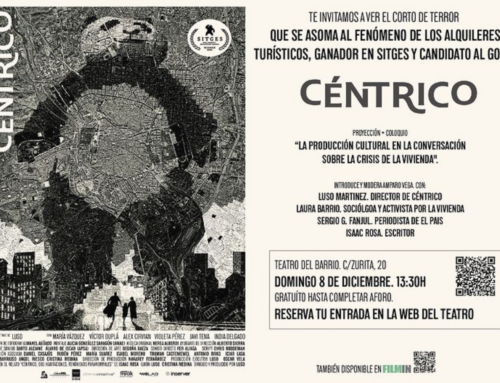 Este domingo 8 de diciembre, a las 13:30h, os esperamos en el Teatro del Barrio para la proyección de Céntrico