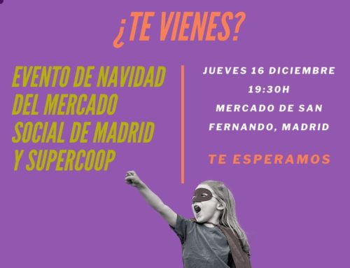 ¡El jueves 16 de diciembre, a las 19:30, volvemos a encontrarnos! ¡Vente al Evento de Navidad 2021 en el Mercado de San Fernando!