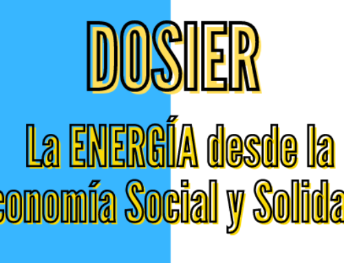 Dosier «La energía desde la Economía Social y Solidaria»