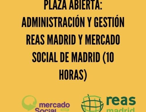 Plaza abierta: gestión y administración (10 horas)